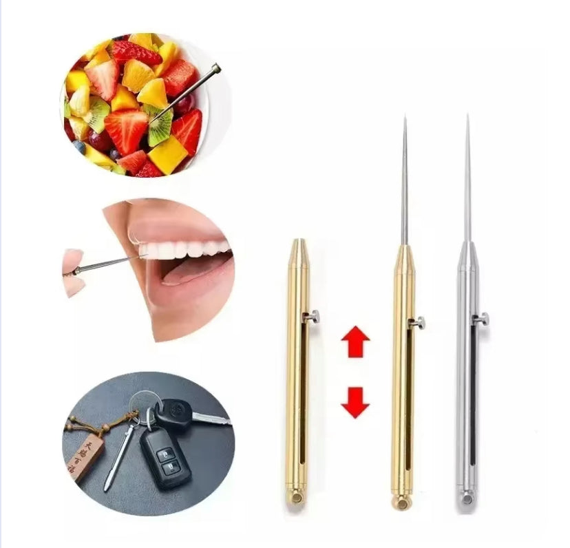 Titanium Keychain Toothpick